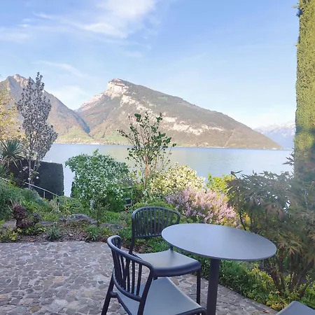 Lejlighed With Pool, Garden & Direct At Spiez